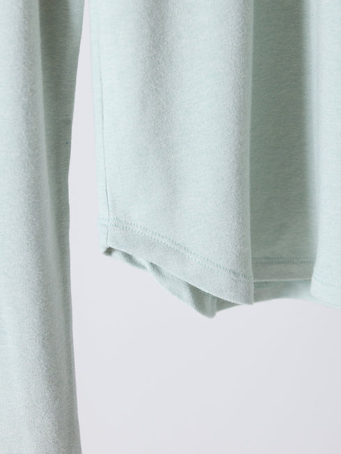 【 予約:10月上旬 】HENRY NECK LONG TEE /Y254-81110